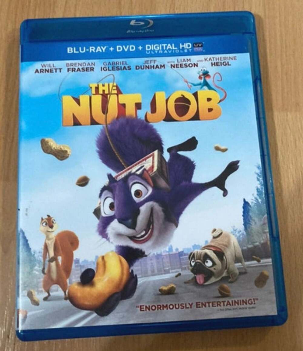 Universal Studios The Nut Job Blu-ray and DVD
